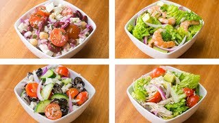 5 Recetas de Ensaladas Para Bajar de Peso Saludables amp Fáciles [upl. by Blau]