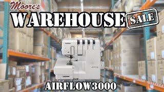 Moores Warehouse Sale  Brother Airflow3000 [upl. by Htederem]