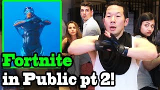 FORTNITE DANCES IN PUBLIC Season 4 IN REAL LIFE Challenge [upl. by Abrahan]