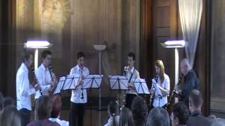 W A Mozart  Kvartet KV 160  clarinet ensemble [upl. by Kristian634]