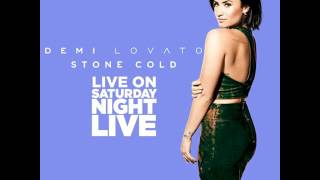 Demi Lovato  Stone Cold Live On SNL [upl. by Mide]