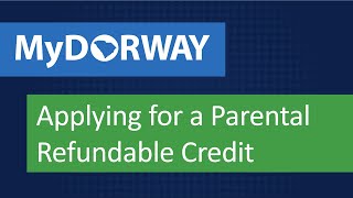 How to apply for a Parental Refundable Credit [upl. by Ajat]