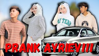 PRANK AYRIEV  AYRIEV KENA TINGGAL TEPI JALAN [upl. by Cherrita]