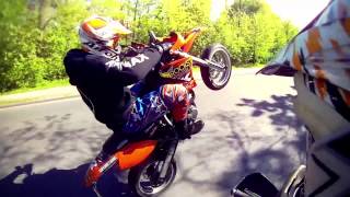 KTM 640 Wheelie Fail  Bye Bye KTM [upl. by Etram558]