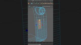 Hard Surface Radio Modeling in Maya mayamodeling l mayatutorial shorts [upl. by Idram]