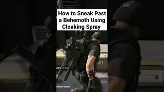 How To Sneak Past A Behemoth Using Cloaking Spray In Ghost Recon Breakpoint FTW [upl. by Airbma]