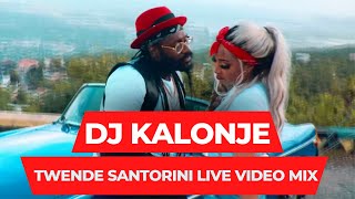 Dj Kalonje Presents Twende Santorini Live Video Mix ft Mc Supa Marcus [upl. by Kynan]