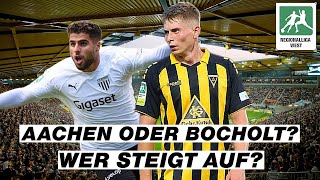 Alemannia Aachen oder Bocholt wer steigt auf Regionalliga West Aufstiegsprognose [upl. by Enomed]