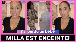 MILLA ANNONCE ÊTRE ENCEINTE NELIA LEX DE LORENZO RÉAGIT [upl. by Nyleahs]