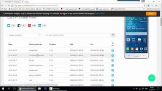 how to select rom from sammobile شرح موقع سام موبايل [upl. by Parthinia688]