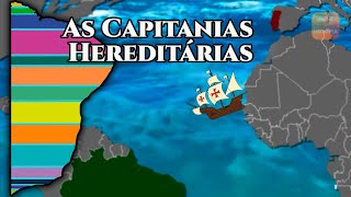 As Capitanias Hereditárias  HISTÓRIA DO BRASIL [upl. by Johnstone]