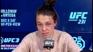 Joanna Jedrzejczyk Reflects on Loss at UFC 231 Talks About Future at Flyweight [upl. by Ezequiel]