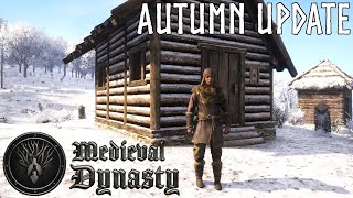 PLAYING on The AUTUMN UPDATE Early Access  Medieval Dynasty Part 11 [upl. by Doria]