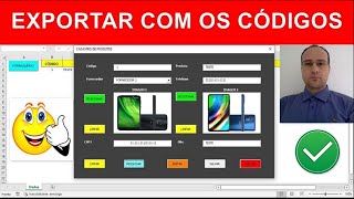 Exportar Formulário Excel VBA e Importar em Outra Planilha  PARA GANHAR TEMPO COM FORMULÁRIOS [upl. by Pare]