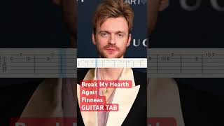 FINNEAS  Break My Heart Again I Easy Guitar TABTutorial shorts viral finneas guitartabs [upl. by Grati]