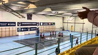 Quinto set Ourense vs Maniotas Junior masculino 17 diciembre [upl. by Dilaw]