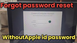 MacBook Pro Forgot Password Reset Without Login Apple ID [upl. by Guss514]