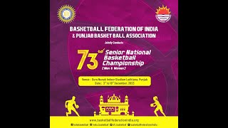 73rd Senior National Basketball ChampionShip  Day 3 Indoor Court [upl. by Etezzil215]