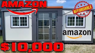 Prefab Tiny House From Amazon for 10K  Prefab Tiny House Affordable Portable Easy Set Up Home [upl. by Stanton953]