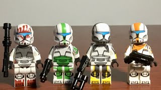 Jonak Toys Delta Squad Decal Showcase  LEGO Star Wars Republic Commando [upl. by Donaugh]