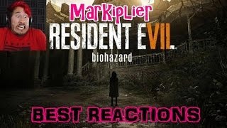 Markiplier Resident Evil VII Best Reactions [upl. by Marylinda]