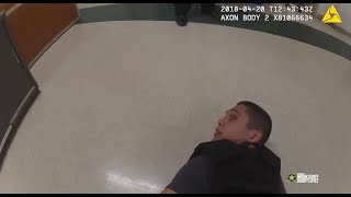 Surveillance body camera footage from Ocala school shooting [upl. by Hammad]