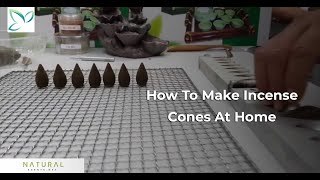 How To Make Backflow Incense Cone At Home  Step By Step [upl. by Luhe]