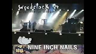 NIN Woodstock 94 pinion terrible lie HD enhanced Nine Inch Nails Live [upl. by Court380]