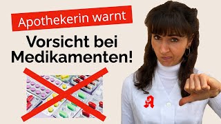 Apothekerin spricht Klartext Willst du chronisch gesund bleiben nimm keine Medikamente voreilig [upl. by Veriee]