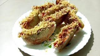 easy bread ka nasta [upl. by Dey]