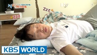 Taehyun the only one sleeping late into the morning 2 Days amp 1 Night  Season 3  20170618 [upl. by Geof]