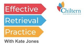 Retrieval Practice with Kate Jones [upl. by Landa]