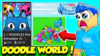 The DOODLE WORLD UPDATE Is HERE In Pet Simulator X And Its AMAZING [upl. by Latsyrcal354]