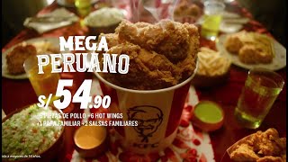 KFC Mega Peruano Nuevas Salsas Perú 2023 [upl. by Ayian672]