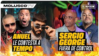 “Anuel debe tirar” DEBATE x tiraera a Tempo Sergio George insulta a… Entrevista Candy Lover presa [upl. by Ellinad]