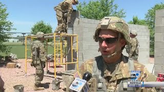 South Dakota National Guard Helping In Yankton [upl. by Furlani]