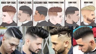 Top 20 Popular Haircuts For Men 2018  Fade Hairstyles For Guys 2018 [upl. by Hasheem349]