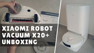 Xiaomi Robot Vacuum X20 Unboxing [upl. by Atteragram]