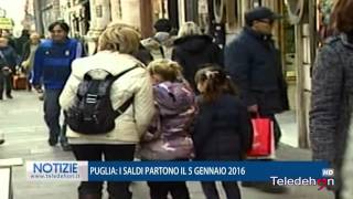 PUGLIA I SALDI PARTONO IL 5 GENNAIO 2016 [upl. by Anitsyrhk338]