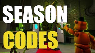 FIVE NIGHTS TD SEASON CODES ROBLOX ⚠️ 5 NEW CODES ⚠️ [upl. by Franciska]