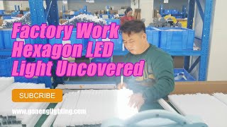 Factory Work  Hexagon LED Lights Uncovered [upl. by Edita]