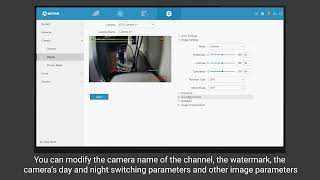 Camera display settings on NVR Duallight cameraEN [upl. by Crandale]