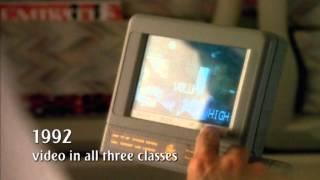 First airline to have video in all classes  Milestone series  1992  Emirates Airline [upl. by Setiram]