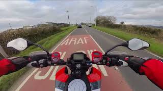 Ducati Hypermotard 950 SP  SC Project  POV  RAW Sound [upl. by Nims]