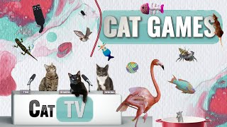 CAT Games  Ultimate Cat TV Compilation Vol 21  2 HOURS 🐝🐞🦋🦎🦜🐜🐭🧵 [upl. by Kiyohara]