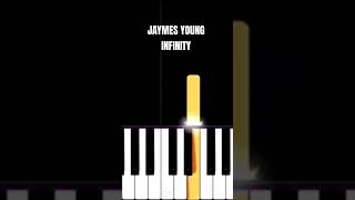 Jaymes Young  Infinity Piano For Beginners piano beginner beginners pianotutorial short [upl. by Kcirderf]