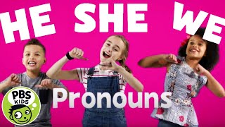 🎶MUSIC  Pronouns  PBS KIDS [upl. by Jehiel]