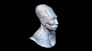 ONE ARTISTS LIFE  PARACAS ELONGATED SKULL RECONSTRUCTED [upl. by Nations176]