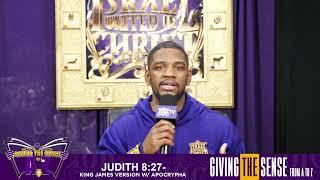 IUIC  GIVING THE SENSE FROM A TO Z  WISDOM OF SOLOMON 1 [upl. by Melodee]