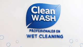 Conoce el innovador sistema de lavado Clean Wash  Wet Cleaning [upl. by Martinelli]